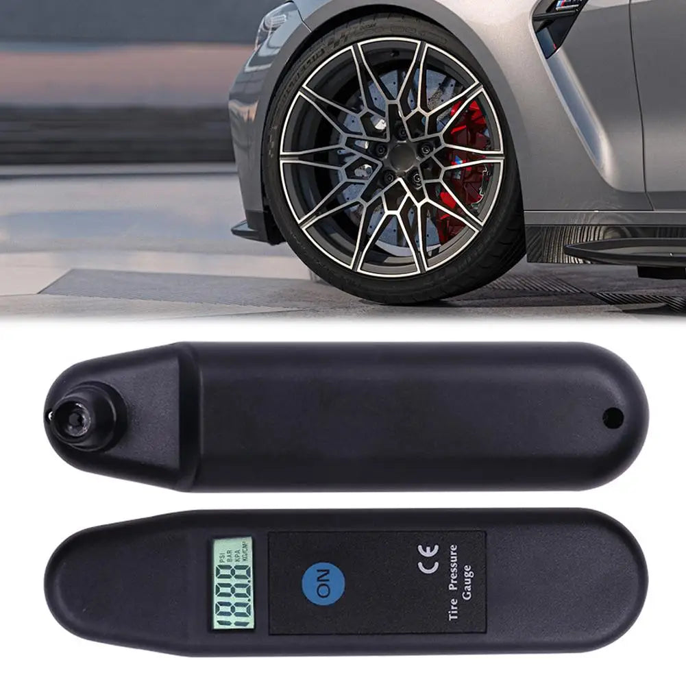 Digital Auto Tire Tyre Air Pressure Gauge Meter LCD Display Manometer Barometers Tester PSI/KPA/BAR/KG/CM2 Detector for Car