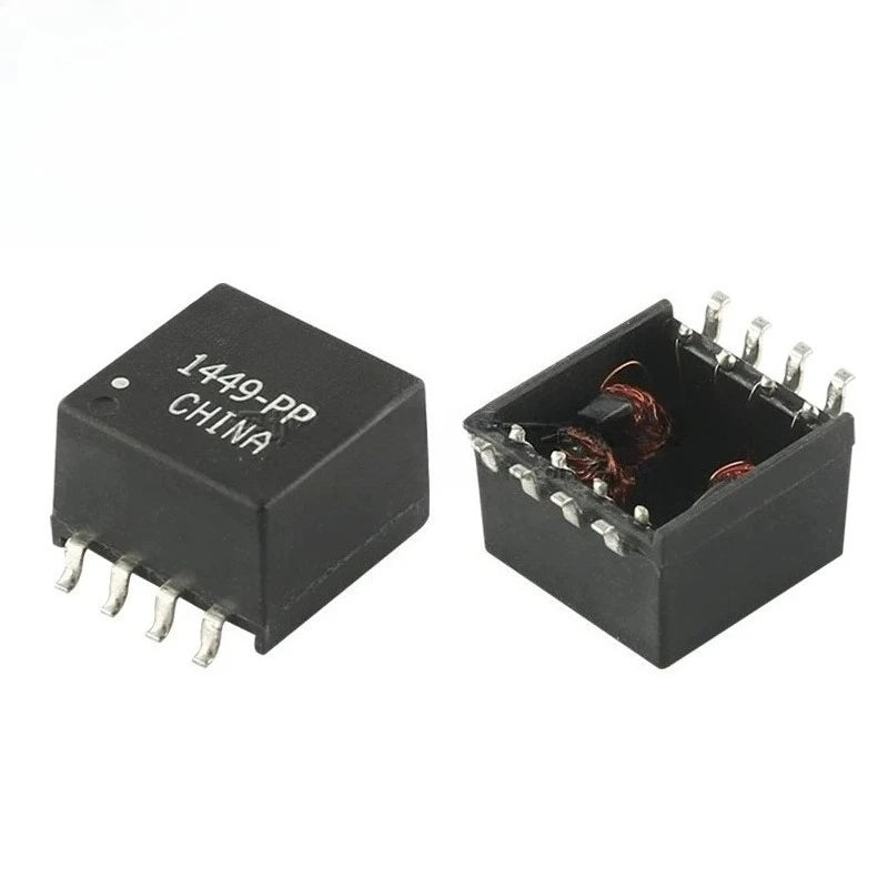 SMD Common Mode Inductor 100uH 0.5A 4 Wire Dual Winding EMI Filter Choke Coil compatible with PE-67540NLT