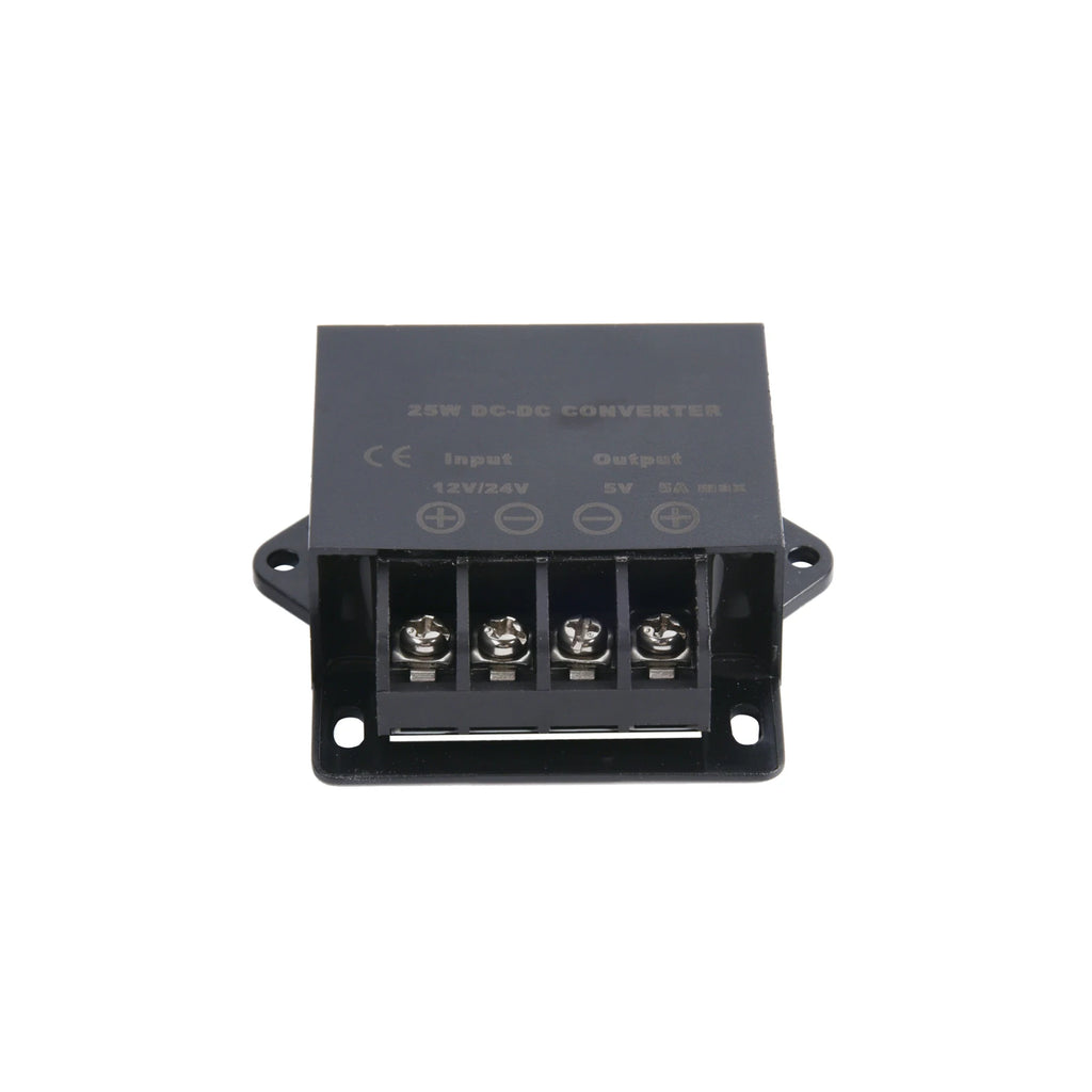 Mini DC 24V to 12V Power Converter 5A/10A IP68 Protection Auto Buck Regulator Step-Down Voltage Power Supply Module For Car LED