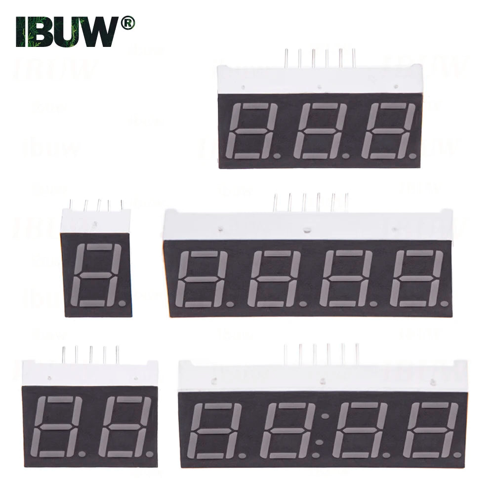 0.56inch Digital tube Common AnodeCathode Red 1 2 3 4 Bit digital Tube LED Display 7 segment 0.56