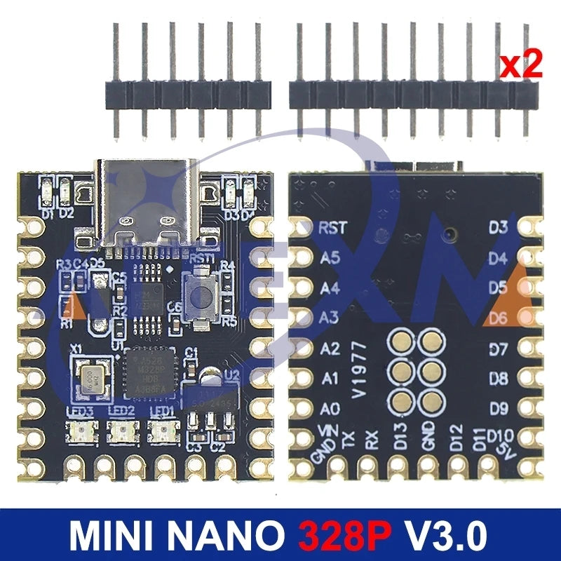 NANO V3.0 / Nano SuperMini Type-C Development Board Mini Board Atmega328p Ch340 Serial Port For Arduino