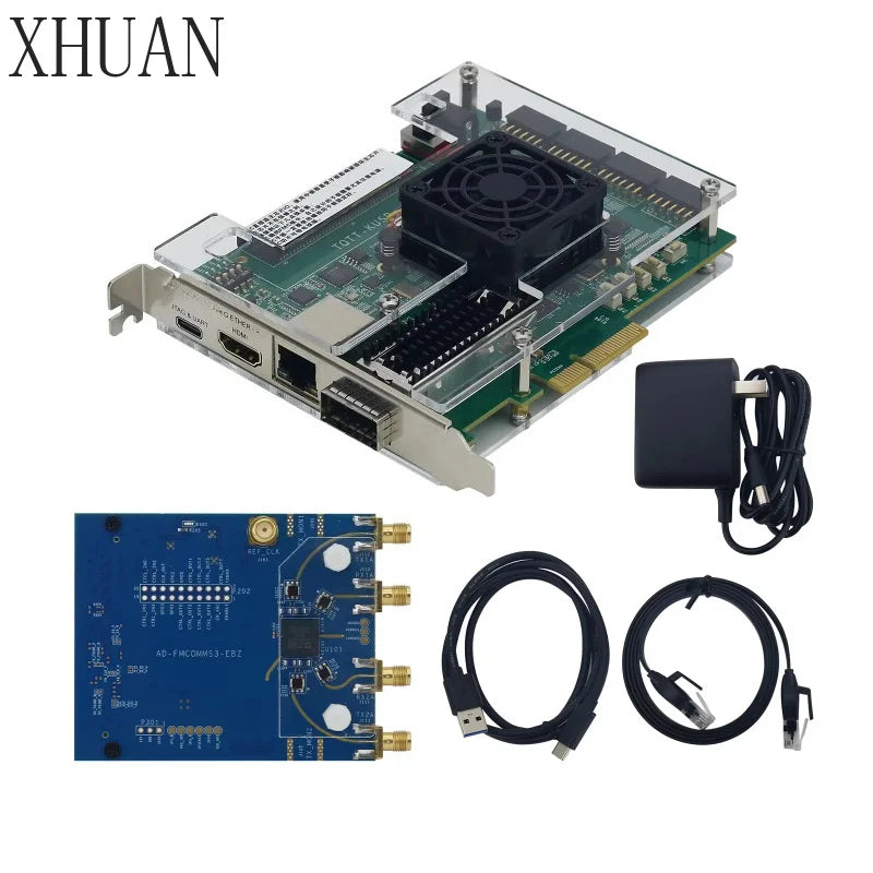XCKU5P development board + AD9361 RF module FMCPCIE3.0 H-DMI compatible 100G Gigabit Ethernet