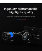 CNLINKO M24 USB 3.0 Panel Mount Waterproof Female Socket 1.8A IP68 5Gbps Data Connector Bayonet Lock for Industrial Automation