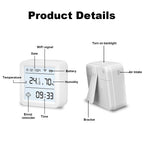 Tuya WIFI Temperature and Humidity Sensor Hygrometer Thermometer with/No LCD Display Indoor Support Alexa Google Assistant