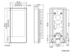 Waveshare ESP32 S3 1.91inch AMOLED Development Board 240x536 WiFi Bluetooth 5 16MB Flash PSRAM 6-Axis IMU Sensor LVGL CNC Case