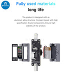 Mechanic T-824 No Disassembly Required Mobile Phone Tail Insertion Detector Digital Display Current Power Check Type-C Lightning