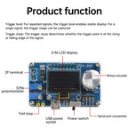 Digital Oscilloscope Kit 0.96 Inch LCD with 3 Trigger Modes Signal Generator Module DIY Electronic Parts STC Microcontroller