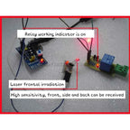 Laser Receiver Sensor Module + KY-008 650nm Laser Transmitter Module For AVR Electrical Equipment Tools