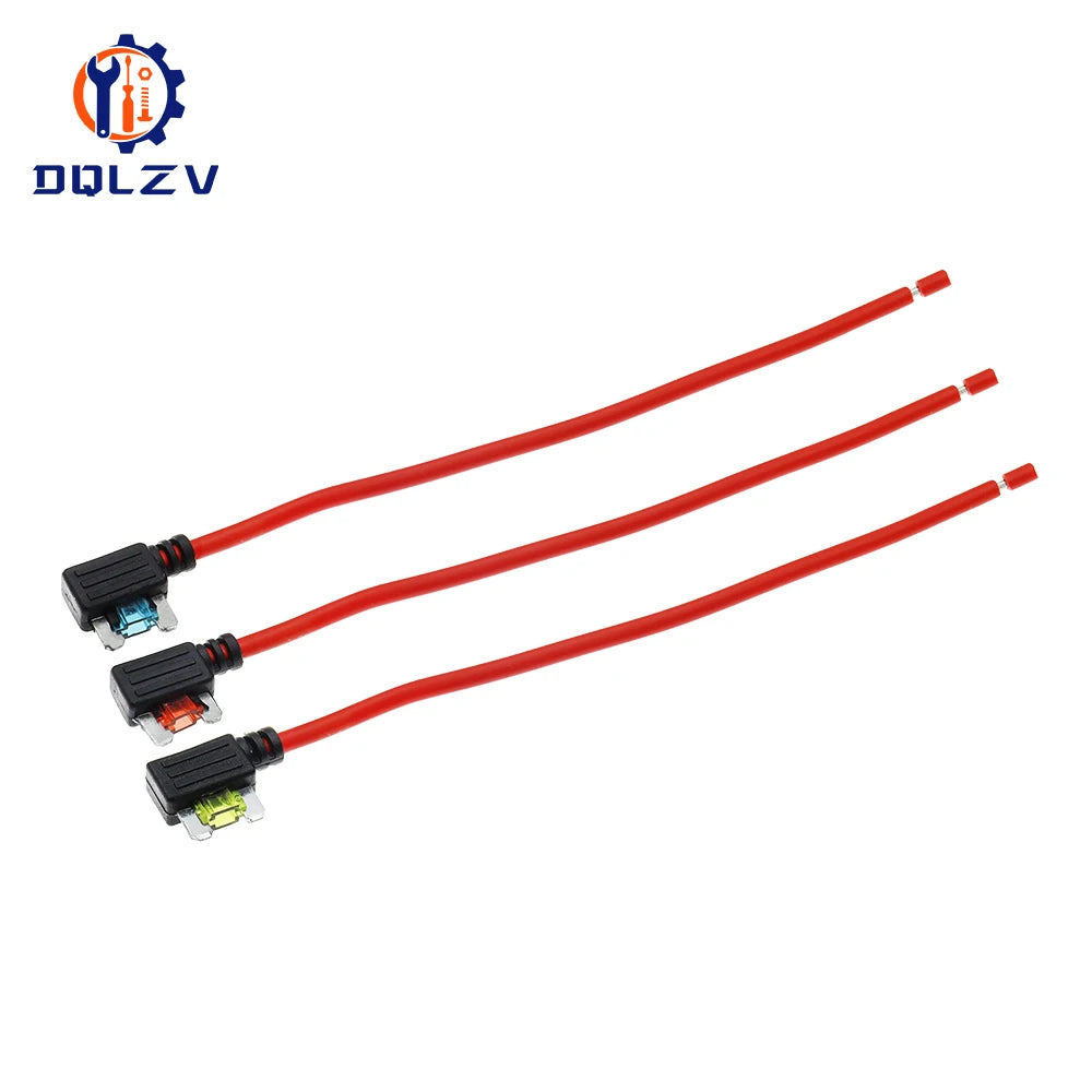 12V 5A 10A 15A 20A Car Fuse Holder Add-a-circuit TAP Adapter Micro Standard ATM APM Blade MINI Medium Simple Safety Device