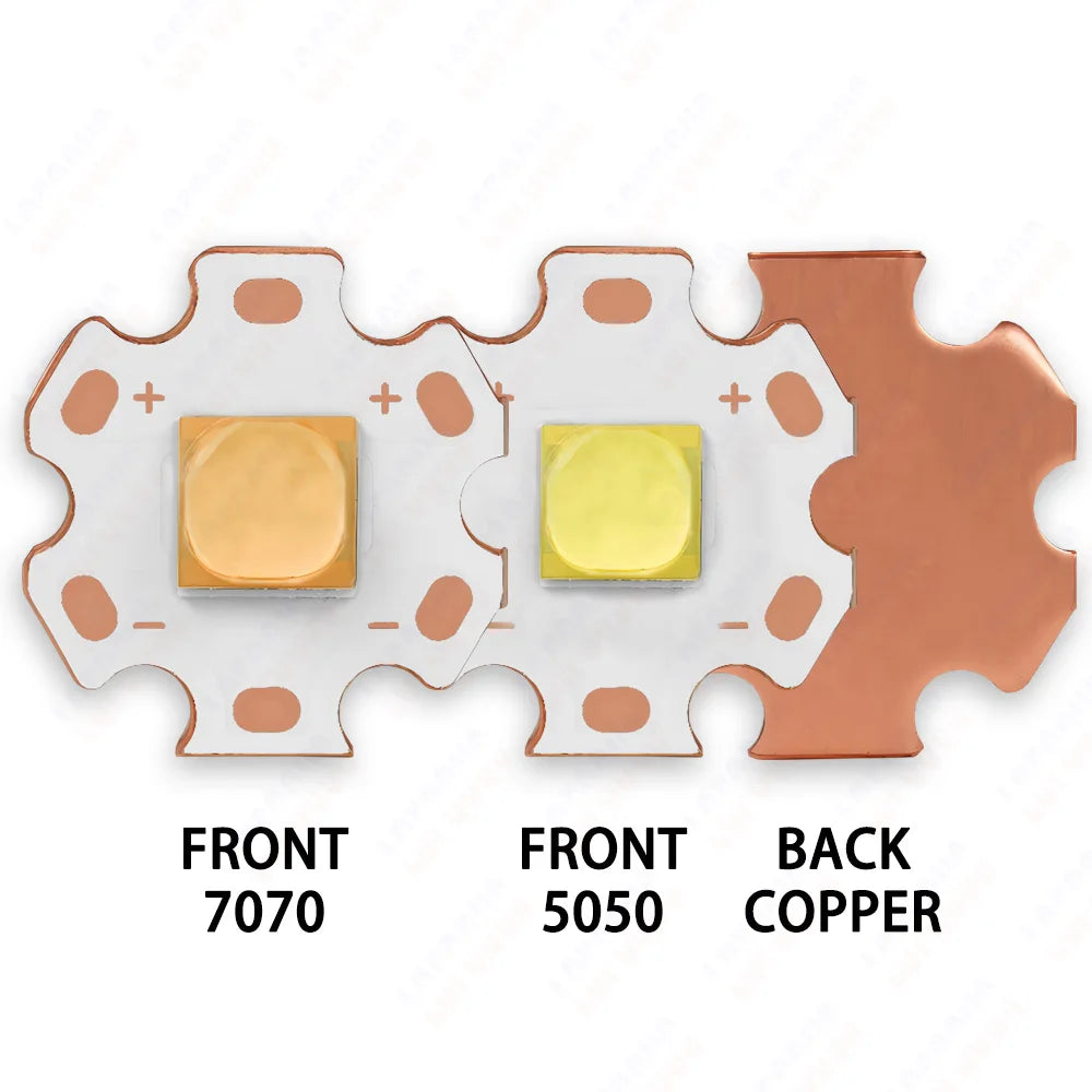 DC 3V 6V 12V XHP70 XHP50 High Power 7070 5050 LED Chip Ceramic Bracket Beads 20W 40W 50W 70W Flashlight Searchlight Headlight