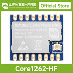 Waveshare Core1262 LF/HF LoRa Module, SX1262 chip, Long-Range, Anti-Interference,for Sub-GHz band for Raspberry Pi 5/4B/3B