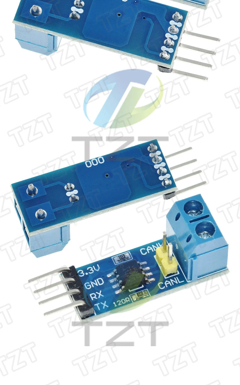 SN65HVD230 VP230 CAN Bus Transceiver Module 3.3V High-Speed for Arduino Development Board Evaluation Kit Industrial CAN Bus
