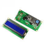 LCD1602A Blue Screen 5V 16x2 Character Display LCD Module with IIC/I2C Interface Adapter Board for Arduino R3