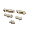50Pcs JST 1.25mm 2/3/4/5/6/7/8/9/10/12 Pin Male SMD Vertical/right Angle Type Header Socket Connector For JST 1.25MM Wires