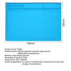 S-160 TE-509/502/508/610 LW-M3/M4 Silicone Soldering Mat ESD Antistatic Heat Resistant Insulation Repair Working Mat