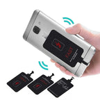 10W 5V Wireless Receiver Coil for IPhone5 6 7 Type C Universal Wireless Charging Adapter for Samsung Huawei Xiaomi
