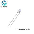 10Pairs F3 3mm F5 5mm 940nm LEDs Infrared Emitter and IR Transmitter Receiver Diode Diodes 301A Infrared to tube For Arduino
