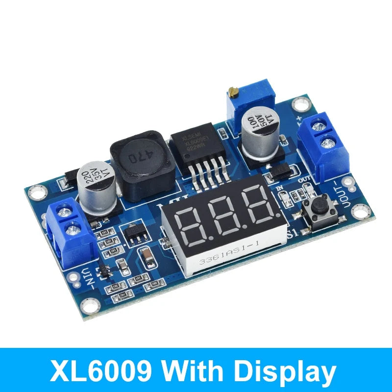 TZT 1/3PCS Boost Buck DC-DC Adjustable Step Up Converter XL6009 Power Supply Module 20W 5-32V to 1.2-35V