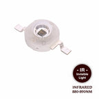 10pcs 3W Infrared 680nm 740nm 760nm 800nm 850nm 880nm 900nm 940nm 980nm 1000nm IR LED Chip For CCTV Camera Night Vision Lighting