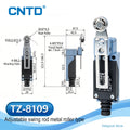 CNTD TZ-8109 IP65 Limit Switch 300V 10A SPDT Industrial Waterproof Travel Switch Double Spring CE Certified