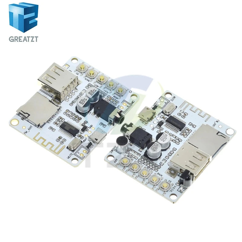 Bluetooth  Audio Receiver board with USB TF card Slot decoding playback preamp output A7-004 5V 2.1 Wireless Stereo Music Module