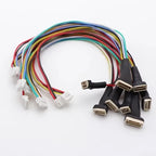 2pc GH1.25 wt Latch 20cm Female Male Extension 26AWG Silicon Cable JST GHR-15V-S SSHL-002T-P0.2 Crimp 2-15P High Temp Resis Wire