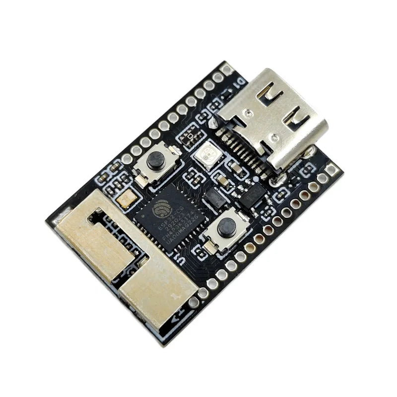 Wifi6 ESP32 C6 Development Board with Crystal Oscillator RGB LED 4MB FLASH Low Power RISC-V 32-Bit ESP32-C6 N4 BT Wifi Module