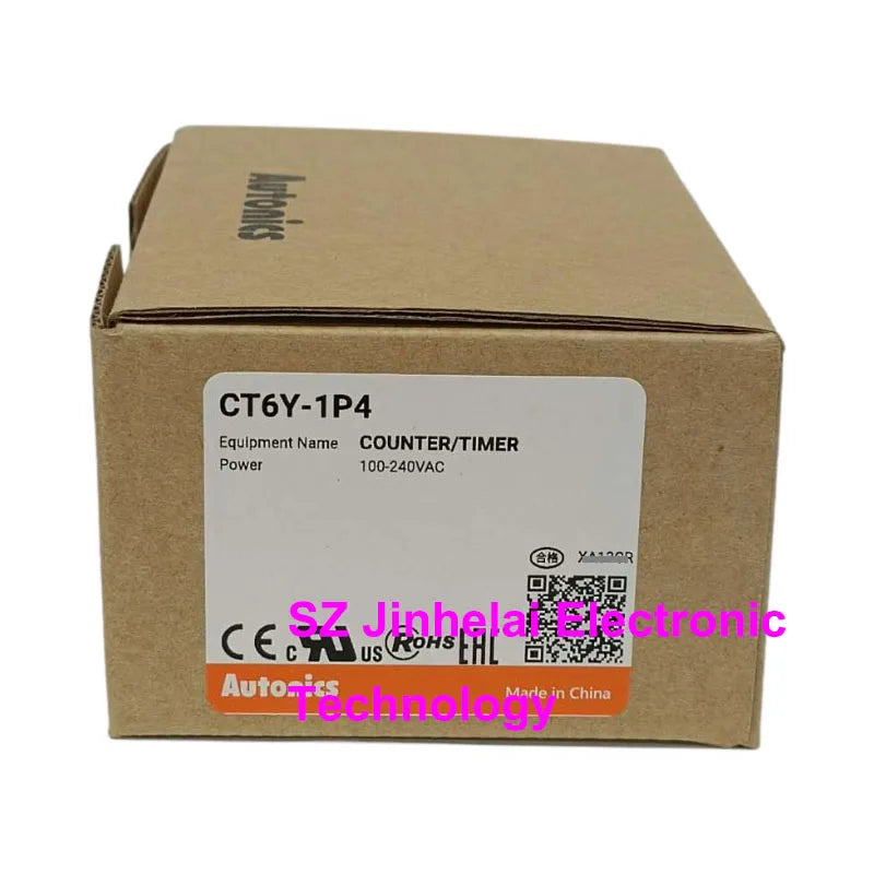New and Original Autonics Electronic display Programmable Digital Counter Timer Relay CT6Y-1P2 1P4 2P2 2P4 2P4T I4  I2 1P4T 1P2T