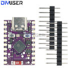 DIYUSER ESP32-C6 SuperMini Development 4MB flash WIFI 6 Bluetooth 5 Microcontroller Programming Learning Board