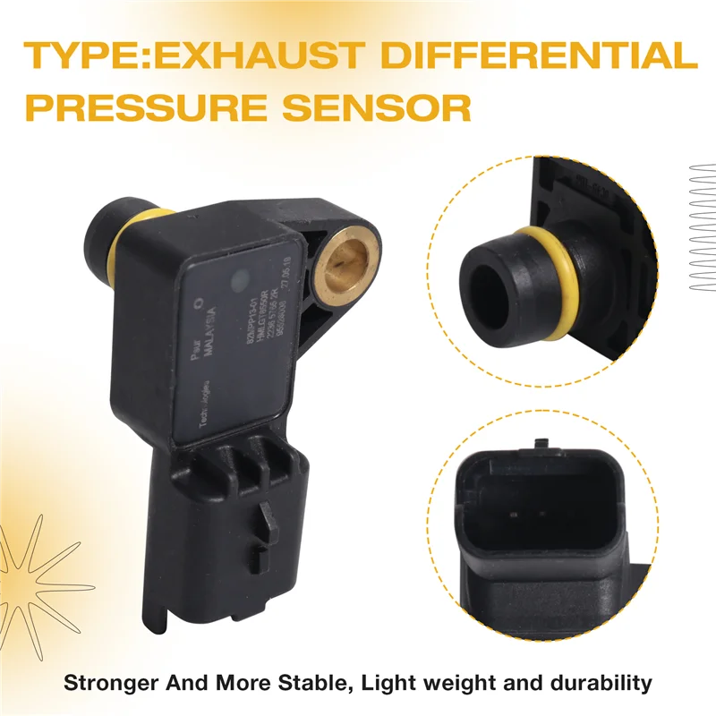 A13P DPF Sensor Exhaust Differential Pressure Difference For Car For Renault 82MPP12-01 223655883R 82MPP13-01 223657652R