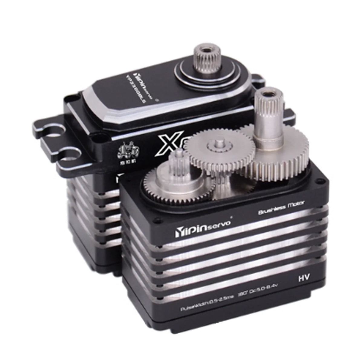 80KG Digital Servo All Metal IP67 Waterproof 5.0-8.4V Brushless Motor Steel Gear RC Model Car Industrial Grade Servo