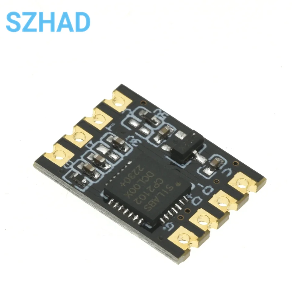CP2102/CH340 Module USB to TTL Serial Port UART Module Brush Machine Download Bonding Wire Patch Type Sink Gold Plate