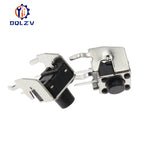 Momentary Tactile Tact Push Button Switch Right Angle Horizontal holder With Stent 6*6*4.3/5/6/7/8/9/10/11/12/mm 6x6
