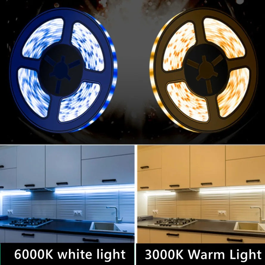 5V USB Led Strip Light SMD 2835 50CM 1M 2M 4M 5M White/Warm White/Red/Blue/Green IP21 Flexible Lighting Ribbon Tape Backlight