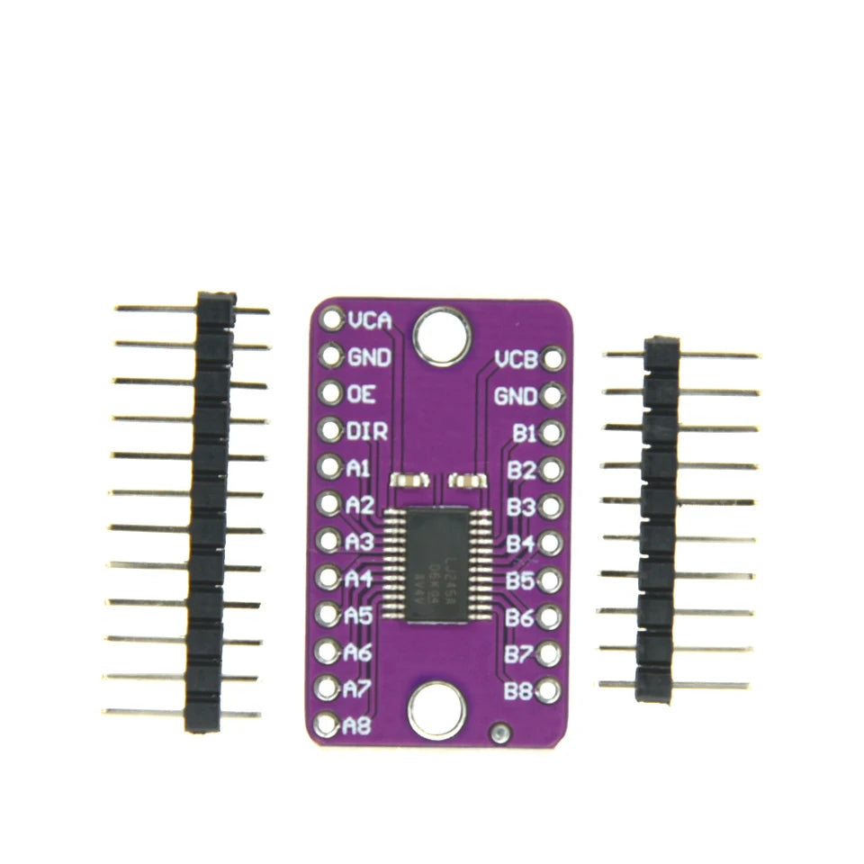 1PCS MCU-245 74LVC4245A 8-Bit Bus Transceiver 3.3V to 5V Dual Supply Bidirectional Logic Level Shifter Module