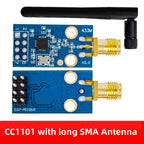 CC1101 10mW Wireless Module 433MHZ 868MHZ 300-1000M Long Distance Transmission With SMA Antenna Wireless Transceiver Module