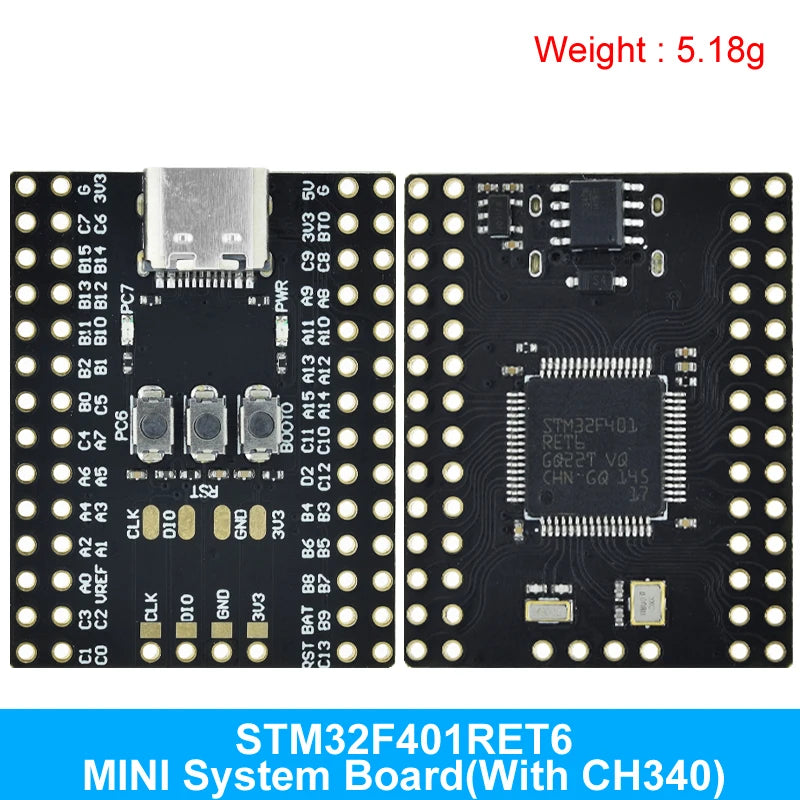 STM32F103C8T6/RCT6 STM32F401RET6 CH340 development board Microcontroller Core Board ARM Architecture Minimum system correx-M3