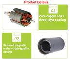 PGM42-775 planetary reduction motor, with EU/US power supply, high power and low noise