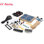 DIY Ultrasonic Rangefinder Kit 0-4M Distance Measuring Car Reverse Radar Alarm 51 Single Chip STC Electronic Welding Parts