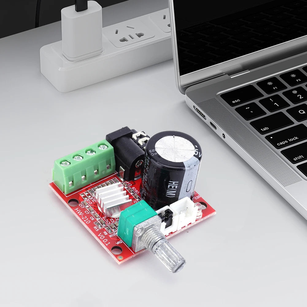 PAM8610 Mini Hi-Fi Audio Stereo Amplifier Board Dual Channel 2x10W Audio Receiver Amplifier Board Module Part D Class