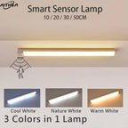 AITHEA LED Motion Sensor Light Wireless USB  Rechargeable Night Light Portable Induction Lamp for Cabinet Wardrobe Staircase
