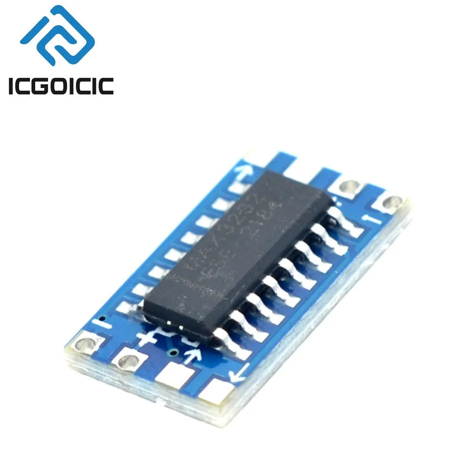 1-100PCS MAX3232 RS232 to TTL Converter Module – 3.3V/5V Compatible, Mini Serial Level Shifter for Arduino