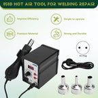 Hot Air Tool 858D BGA Rework Solder Station Blower Hair Dryer Hairdryer Soldering Heat Tool for Welding Repair EU Plug-A23R