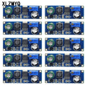 10pcs XL7015 DC-DC Buck Converter Step-down Module 5V-80V Wide Voltage Input 7005A LM2596