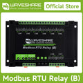 Waveshare Industrial Modbus RTU 8-ch Relay Module (B) with RS485 Interface, Multi Isolation Protection Circuits, 7~36V