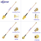10PCS/Lot SMA Male/Female to U.fl IPX-1 Female Connector RG178 SMA to IPX-1 RF Cable Pigtail Jumper for WIFI Router GPS Antenna