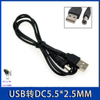 USB Charging Cable USB To DC 5.5 Power Cable USB To DC Step-up Cable Router Modem Speaker Power Cable