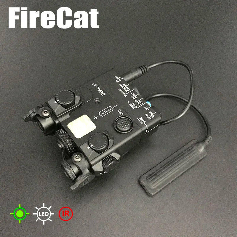 Sotac Full Metal DBAL-A2 Red Green Laser Sight Advance 2 Visible / IR Dual Beam Aiming PEQ-15 Otal Infrared Laser Light Airsoft