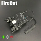 Sotac Full Metal DBAL-A2 Red Green Laser Sight Advance 2 Visible / IR Dual Beam Aiming PEQ-15 Otal Infrared Laser Light Airsoft