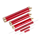 Ri80 Dahongpao Glass Glaze Resistor 2W3W5W10W Electronic Component Ceramic Insulated High-Frequency Non-Inductive High-Voltage Resistor 10K, 50K, 100K, 200K, 1m, 5m Ohm